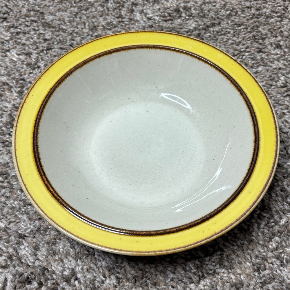 Sango Rainbow Stoneware Citron bowl